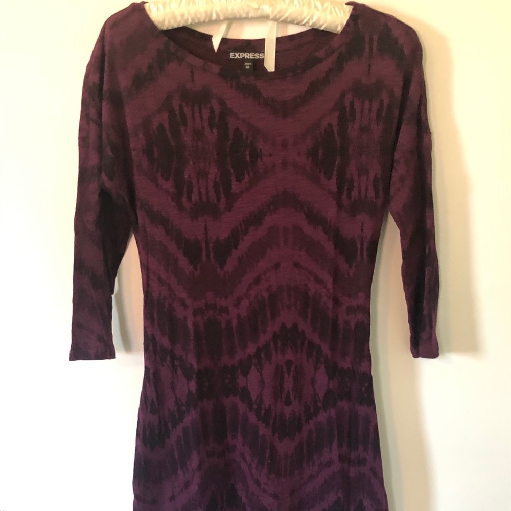 Express cotton shirt dress